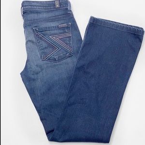 7 For All Mankind Flynt Dark wash Bootcut Jeans 26